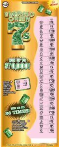 Vermont Lottery Scratch Offs.